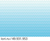 Abstract blue lines wave, Wavy stripes pattern, Rough surface, Vector Illustration. Стоковая иллюстрация, агентство Ingram Publishing / Фотобанк Лори