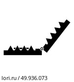 Trap icon black color vector illustration flat style simple image. Стоковая иллюстрация, агентство Ingram Publishing / Фотобанк Лори