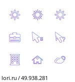 pointer , pointer help , pointer wait , home , building, ecology , sun , cloud , rain , weather , icon, vector, design,  flat,  collection, style, creative,  icons , sky , pointer , mouse , tree , enviroment , cloudy,icon, vector, design,  flat,  collection, style, creative,  icons. Стоковая иллюстрация, агентство Ingram Publishing / Фотобанк Лори