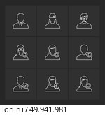 avtar , user , profile , avatar , emoji , emoticon , face , profile , picture , man , woman , ladies , gents , male , female , boy , girl , icon, vector, design,  flat,  collection, style, creative,  icons. Стоковая иллюстрация, агентство Ingram Publishing / Фотобанк Лори