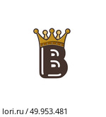 alphabet letter with crown king queen vector. alphabet letter with crown king queen. Стоковая иллюстрация, агентство Ingram Publishing / Фотобанк Лори