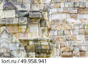 Prasat Sadok Kok Thom, temple in Sa Kaeo Province, Thailand. Стоковое фото, агентство Ingram Publishing / Фотобанк Лори