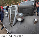 Автомобиль ГАЗ м1(Эмка) автомобиль сталинских репрессий и руководства СССР, на выставке ретро автотехники в городе Железногорске Красноярский Край. Редакционное фото, фотограф Анатолий Володин / Фотобанк Лори