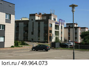 Офисное здание, проспект Победителей, Минск, Беларусь. Редакционное фото, фотограф Марина Шатерова / Фотобанк Лори