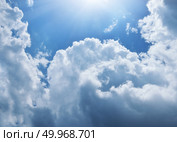 Blue skylight. Composition of nature. Стоковое фото, агентство Ingram Publishing / Фотобанк Лори