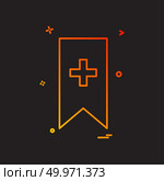 Bookmark bookmarks favorite favorites ribbon icon vector design. Стоковая иллюстрация, агентство Ingram Publishing / Фотобанк Лори