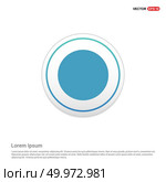 Sun Cloud Icon - white circle button. Стоковая иллюстрация, агентство Ingram Publishing / Фотобанк Лори