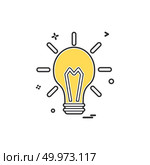 blub light electric icon vector design. Стоковая иллюстрация, агентство Ingram Publishing / Фотобанк Лори