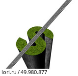 Money success and economic gains or retirement planning anf financial plan idea or successful fortune concept as a 3D illustration isolated on a white background. Стоковое фото, агентство Ingram Publishing / Фотобанк Лори