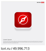 Navigation compass icon. Стоковая иллюстрация, агентство Ingram Publishing / Фотобанк Лори