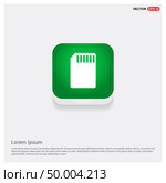 Memory Card Icon. Стоковая иллюстрация, агентство Ingram Publishing / Фотобанк Лори