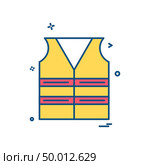 jacket labour icon vector design. Стоковая иллюстрация, агентство Ingram Publishing / Фотобанк Лори