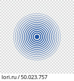 Sonar search sound. Стоковая иллюстрация, иллюстратор Максим Гребешков / Фотобанк Лори