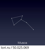 Constellation as it can be seen by the naked eye. Стоковая иллюстрация, иллюстратор Максим Гребешков / Фотобанк Лори