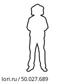 Beekeeper in protective outfit clothing with hat with grid of bee stings collects honey Beekeeper beemaster apiarist in apiary View front icon black color vector illustration flat style simple image. Стоковая иллюстрация, агентство Ingram Publishing / Фотобанк Лори