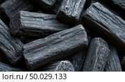 Coal, macro photography. AI generated. Стоковое AI-изображение, AI-художник Анна Никонорова / Фотобанк Лори