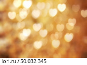 Golden texture bokeh of light. Element of design. Стоковое фото, агентство Ingram Publishing / Фотобанк Лори