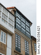 Architecture details in Santiago de Compostela, northern Spain. Стоковое фото, агентство Ingram Publishing / Фотобанк Лори