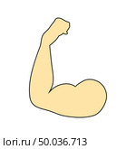 Bicep icon. Vector illustration. Стоковая иллюстрация, агентство Ingram Publishing / Фотобанк Лори