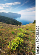Mountain sea landscape. Composition of nature. Стоковое фото, агентство Ingram Publishing / Фотобанк Лори