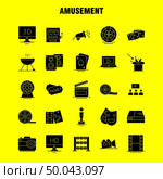 Amusement Solid Glyph Icon for Web, Print and Mobile UX/UI Kit. Such as: Entertainment, Movie, Oscar, Award, 3d, Display, Monitor, Preview, Pictogram Pack. - Vector. Стоковая иллюстрация, агентство Ingram Publishing / Фотобанк Лори