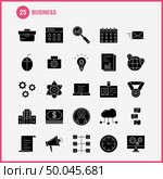 Business Solid Glyph Icon for Web, Print and Mobile UX/UI Kit. Such as: Business, Time, Clock, Timer, File, Work, Business, Document, Pictogram Pack. - Vector. Стоковая иллюстрация, агентство Ingram Publishing / Фотобанк Лори