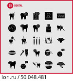Dental Solid Glyph Icons Set For Infographics, Mobile UX/UI Kit And Print Design. Include: Dental, Tooth, Infected, Medical, Teeth, Dentist, Clean, Teeth, Collection Modern Infographic Logo and Pictogram. - Vector. Стоковая иллюстрация, агентство Ingram Publishing / Фотобанк Лори
