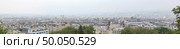 Panorama of Paris from the bird’s-eye view. Panoramic view of Paris. Стоковое фото, агентство Ingram Publishing / Фотобанк Лори