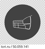 Dog muzzle icon. Subtract stencil design on tranparency grid. Vector illustration. Стоковое фото, агентство Ingram Publishing / Фотобанк Лори