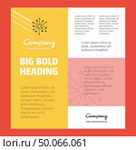 Blast Business Company Poster Template. with place for text and images. vector background. Стоковая иллюстрация, агентство Ingram Publishing / Фотобанк Лори