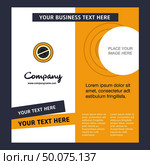 No U turn road sign  Company Brochure Template. Vector Busienss Template. Стоковая иллюстрация, агентство Ingram Publishing / Фотобанк Лори