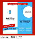 Traffic signals  Company Brochure Template. Vector Busienss Template. Стоковая иллюстрация, агентство Ingram Publishing / Фотобанк Лори