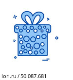 Giftbox icon design vector. Стоковая иллюстрация, агентство Ingram Publishing / Фотобанк Лори