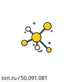 atomic science icon vector . Стоковая иллюстрация, агентство Ingram Publishing / Фотобанк Лори