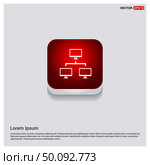 Hierarchical network icon . Стоковая иллюстрация, агентство Ingram Publishing / Фотобанк Лори