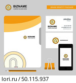 U turn road sign  Business Logo, File Cover Visiting Card and Mobile App Design. Vector Illustration. Стоковая иллюстрация, агентство Ingram Publishing / Фотобанк Лори
