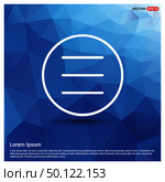 Align text icon. Стоковая иллюстрация, агентство Ingram Publishing / Фотобанк Лори