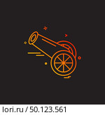 Cannon icon design vector. Стоковая иллюстрация, агентство Ingram Publishing / Фотобанк Лори
