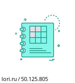 Diary icon design vector. Стоковая иллюстрация, агентство Ingram Publishing / Фотобанк Лори
