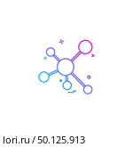 atomic science icon vector . Стоковое фото, агентство Ingram Publishing / Фотобанк Лори