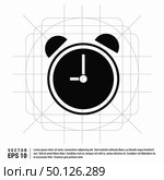Cuckoo clock icon. Стоковая иллюстрация, агентство Ingram Publishing / Фотобанк Лори