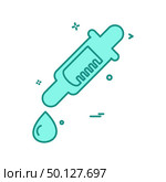 Dropper icon design vector. Стоковая иллюстрация, агентство Ingram Publishing / Фотобанк Лори
