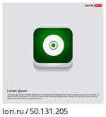 Disc IconGreen Web Button - Free vector icon. Стоковая иллюстрация, агентство Ingram Publishing / Фотобанк Лори