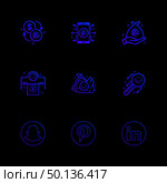 snapchat , pintrest , linkedin , Nexus , nxs , crypto , currency , crypto cuurency , money , exchange , coin , dollar , graph , icon, vector, design,  flat,  collection, style, creative,  icons. Стоковая иллюстрация, агентство Ingram Publishing / Фотобанк Лори