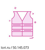 jacket labour icon vector design. Стоковая иллюстрация, агентство Ingram Publishing / Фотобанк Лори
