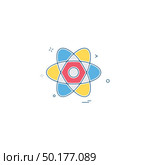 Nuclear icon design vector . Стоковая иллюстрация, агентство Ingram Publishing / Фотобанк Лори