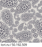 Oriental cucumbers seamless vector pattern.  For easy making seamless pattern just drag all group into swatches bar, and use it for filling any contours. Стоковая иллюстрация, агентство Ingram Publishing / Фотобанк Лори