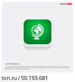 World globe icon. Стоковая иллюстрация, агентство Ingram Publishing / Фотобанк Лори