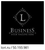 Alphabetic logo design with elegent design and typography vector. Стоковая иллюстрация, агентство Ingram Publishing / Фотобанк Лори