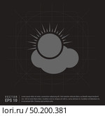 Sun Cloud Icon. Стоковая иллюстрация, агентство Ingram Publishing / Фотобанк Лори